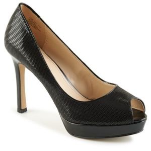 💥50% OFF💥Anne Klein Sheela Reptile Platform Pump